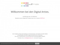 digitalartists.de Webseite Vorschau