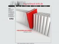 digitaldruck-leibi.de Webseite Vorschau