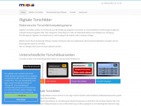 digitale-tuerschilder.de Webseite Vorschau