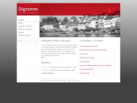digramm.ch Webseite Vorschau