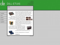 dill-etuis.ch Webseite Vorschau