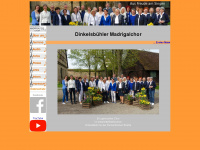 dinkelsbuehler-madrigalchor.de Webseite Vorschau