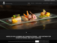 dinnercatering.ch Webseite Vorschau