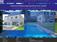 dino-pool.ch Webseite Vorschau