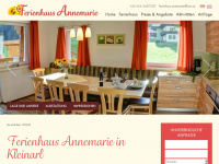annemaries-ferienhaus.at Webseite Vorschau