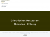 dionysos-coburg.de Webseite Vorschau