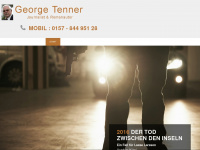george-tenner.org Webseite Vorschau