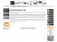 directclassics.de Webseite Vorschau