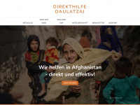 direkthilfe-daulatzai.ch Webseite Vorschau