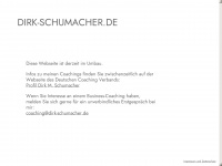 dirkschumacher.de Webseite Vorschau