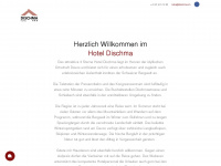 dischma.ch Webseite Vorschau