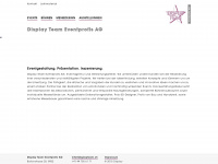 displayteam.ch Webseite Vorschau