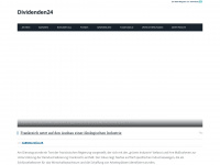 dividenden24.de Webseite Vorschau