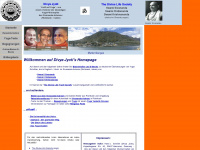 divya-jyoti.de Webseite Vorschau