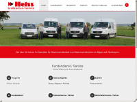 heiss-kuechentechnik.de Webseite Vorschau