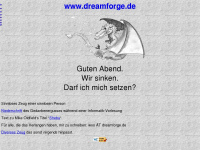dreamforge.de Webseite Vorschau