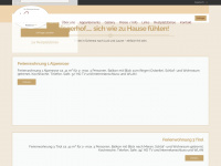 geringerhof.schenna.com Webseite Vorschau