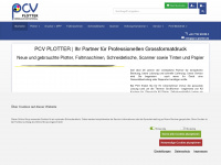 pcv-plotter-shop.de Webseite Vorschau