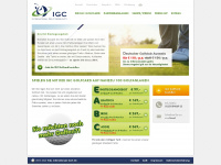 igc.de Webseite Vorschau