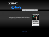 dj-andy-music.de Webseite Vorschau