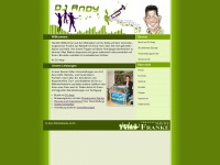 dj-andy-franke.de Webseite Vorschau