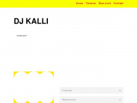 dj-kalli.de Webseite Vorschau