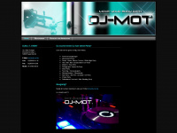 dj-mot.de Webseite Vorschau