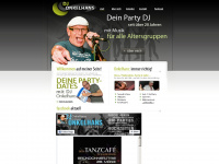 dj-onkelhans.de Webseite Vorschau