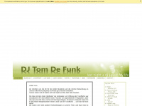 dj-tomdefunk.de Webseite Vorschau