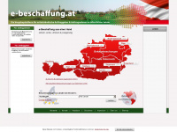 e-beschaffung.at Webseite Vorschau