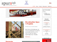 spur1info.com Webseite Vorschau