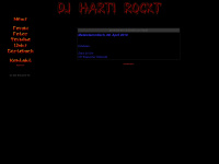 djharti-rockt.de Webseite Vorschau