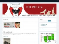 djk-bfc.de Webseite Vorschau