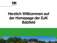 djk-balzfeld.de Webseite Vorschau