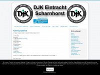 djk-eintracht-scharnhorst.de Webseite Vorschau
