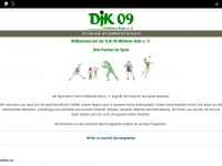 djk09-muelheim-ruhr.de Webseite Vorschau