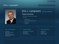 djlamprecht.de Webseite Vorschau