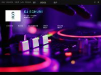 djschumi.de Webseite Vorschau