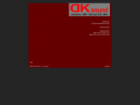dk-sound.de Webseite Vorschau