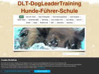 dlt-dogleadertraining.ch Webseite Vorschau