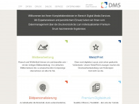 dms-media.eu Webseite Vorschau