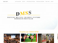 dmss-nrw.de Webseite Vorschau