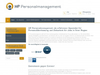 hp-personalmanagement.de Webseite Vorschau