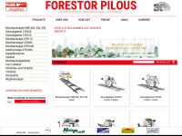 forestor-pilous.de Webseite Vorschau