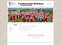 trachtenmusik-wolfsberg.at Webseite Vorschau