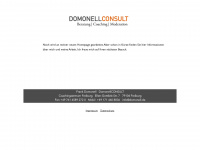 domonell.de Webseite Vorschau