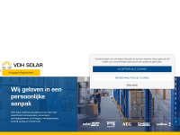 vdh-solar.nl Webseite Vorschau