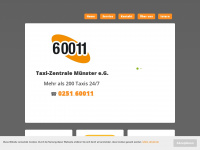 taxi60011.de Webseite Vorschau