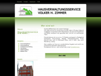 hausverwaltung-zimmer.com Webseite Vorschau