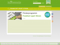 frankfurt-spart-strom.de Webseite Vorschau
